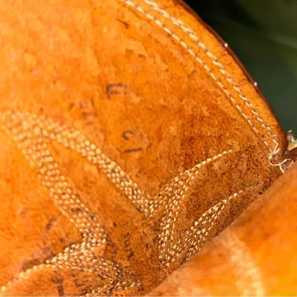 Nocona Men’s 12D Brown Leather Cowboy Western Boots USA Made - Picture 8 of 10